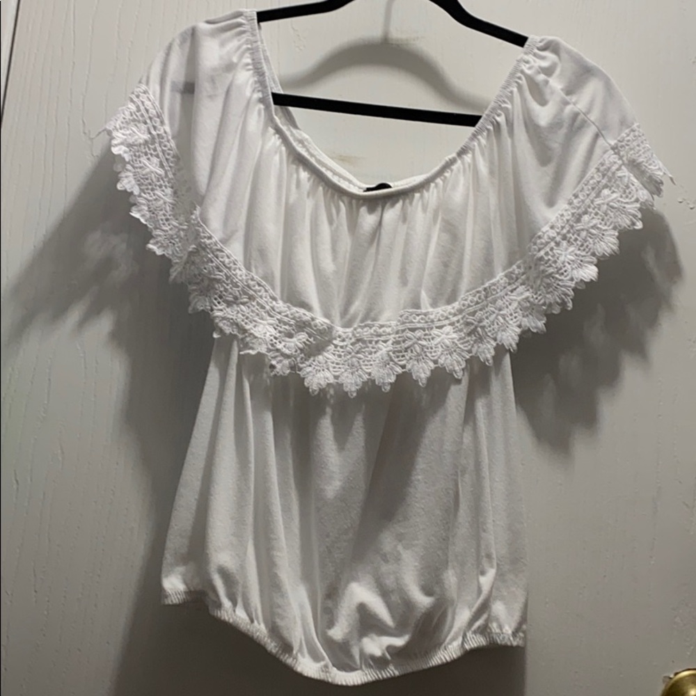 Off the shoulder blouse
